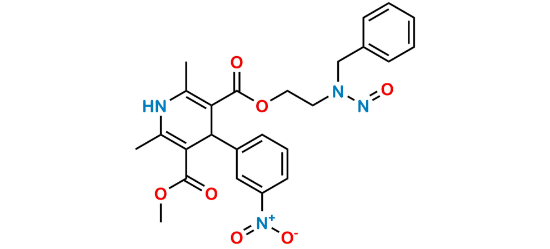 Picture of N-Nitroso-N-Desmethyl Nicardipine