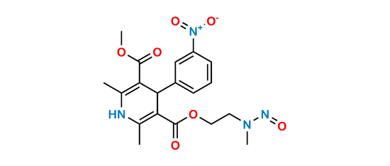 Picture of N-Nitroso N-Desbenzyl Nicardipine