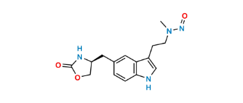 Picture of N-Nitroso Zolmitriptan EP Impurity G (possibility 1)