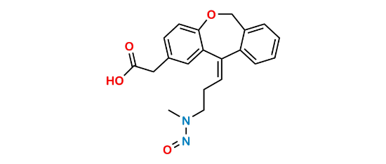 Picture of N-Nitroso N-Desmethyl Olopatadine