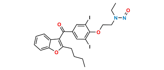 Picture of N-Nitroso Amiodarone EP Impurity B