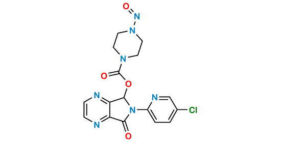 Picture of N-Nitroso desmethyl Zopiclone
