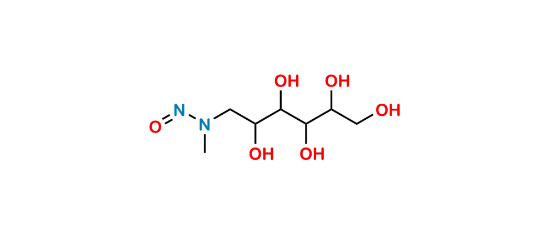 Picture of N-methyl-N-(2,3,4,5,6-pentahydroxyhexyl)nitrous amide