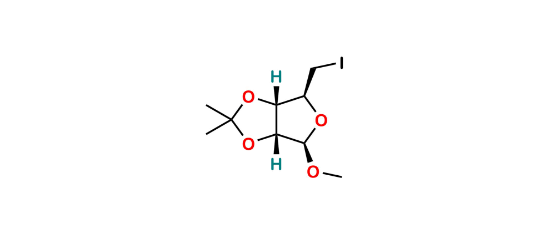Picture of (3aS,4S,6R,6aR)-4-(iodoMethyl)-6-Methoxy-2,2-diMethyltetrahydrofuro[3,4-d][1,3]dioxole