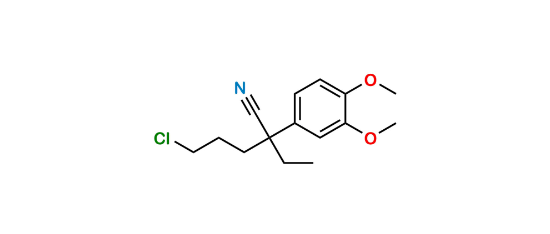 Picture of α-(3-Chloropropyl)-α-ethyl-3,4-dimethoxybenzeneacetonitrile