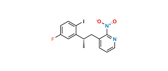 Picture of (S)-3-(2-(5-fluoro-2-iodophenyl)propyl)-2-nitropyridine