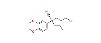 Picture of α-(3-Chloropropyl)-3,4-dimethoxy-α-propylbenzeneacetonitrile
