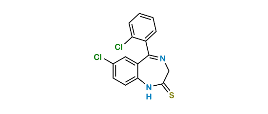 Picture of 7-Chloro-5-(2-chlorophenyl)-1,3-dihydro-1,4-benzodiazepine-2-thione