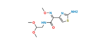 Picture of (αZ)-2-Amino-N-(2,2-dimethoxyethyl)-α-(methoxyimino)-4-thiazoleacetamide