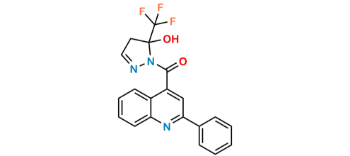 Picture of [4,5-Dihydro-5-hydroxy-5-(trifluoromethyl)-1H-pyrazol-1-yl](2-phenyl-4-quinolinyl)methanone