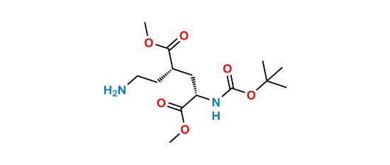 Picture of 1,5-Dimethyl (4S)-4-(2-aminoethyl)-N-[(1,1-dimethylethoxy)carbonyl]-L-glutamate