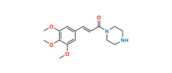 Picture of 1-(1-Piperazinyl)-3-(3,4,5-trimethoxyphenyl)-2-propen-1-one