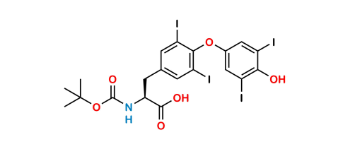 Picture of N-(tert-Butyloxy)carbonyl-L-thyroxine