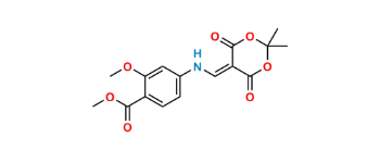 Picture of Methyl 4-(((2,2-dimethyl-4,6-dioxo-1,3-dioxan-5-ylidene)methyl)amino)-2-methoxybenzoate