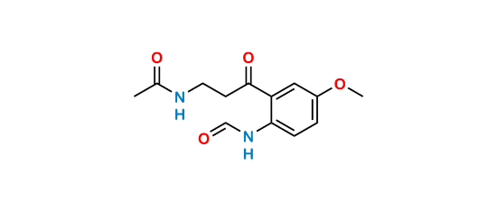 Picture of N-(3-(2-Formamido-5-Methoxyphenyl)-3-Oxopropyl)Acetamide