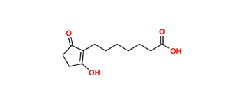 Picture of 2-Hydroxy-5-oxo-1-cyclopentene-1-heptanoic Acid