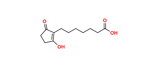 Picture of 2-Hydroxy-5-oxo-1-cyclopentene-1-heptanoic Acid