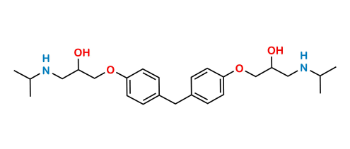Picture of 1-{4-[4-(2-Hydroxy-3-isopropylamino-propoxy)-benzyl]-phenoxy}-3-isopropylamino-propan-2-ol