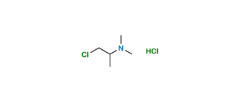Picture of (1-Chloropropan-2-yl)dimethylamine Hydrochloride
