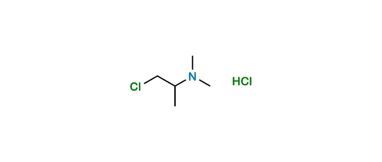 Picture of (1-Chloropropan-2-yl)dimethylamine Hydrochloride