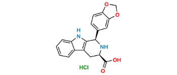 Picture of (1R,​3R)​-1-​(1,​3-​Benzodioxol-​5-​yl)​-​2,​3,​4,​9-​tetrahydro-1H-pyrido[3,​4-​b]​indole-​3-​carboxylic Acid Hydrochloride