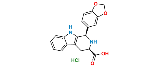 Picture of (1R,​3R)​-1-​(1,​3-​Benzodioxol-​5-​yl)​-​2,​3,​4,​9-​tetrahydro-1H-pyrido[3,​4-​b]​indole-​3-​carboxylic Acid Hydrochloride