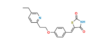 Picture of 5-(4-(2-(5-Ethylpyridin-2-yl)ethoxy)benzylidene)thiazolidine-2,4-dione