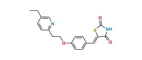 Picture of 5-(4-(2-(5-Ethylpyridin-2-yl)ethoxy)benzylidene)thiazolidine-2,4-dione