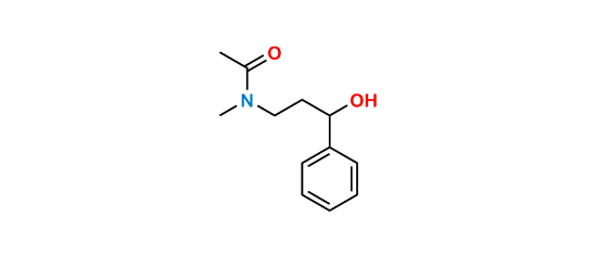 Picture of N-(3-hydroxy-3-phenylpropyl)-N-methylacetamide