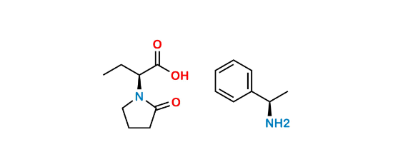 Picture of (S)-α-Ethyl-2-oxo-1-pyrrolidineacetic acid (R)-α-methylbenzenemethanamine