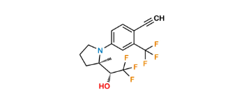 Picture of 4-[(2R)-2-[(1R)-2,2,2-Trifluoro-1-hydroxyethyl]-1-pyrrolidinyl]-2-(trifluoromethyl)-benzonitrile
