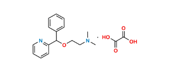 Picture of N,N-Dimethyl-2-(phenyl(pyridin-2-yl)methoxy)ethan-1-amine Oxalate