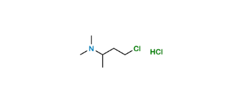 Picture of 4-Chloro-N,N-dimethyl-2-butanamine Hydrochloride