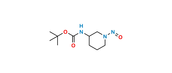 Picture of 1,1-Dimethylethyl N-(1-nitroso-3-piperidinyl)carbamate