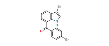 Picture of 3-bromo-7-(4-bromobenzoyl)indole 