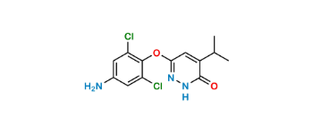 Picture of 6-(4-Amino-2,6-dichlorophenoxy)-4-(1-methylethyl)-3(2H)-pyridazinone