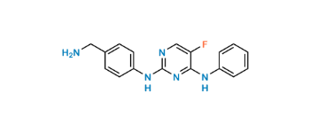 Picture of N2-[4-(Aminomethyl)phenyl]-5-fluoro-N4-phenylpyrimidine-2,4-diamine