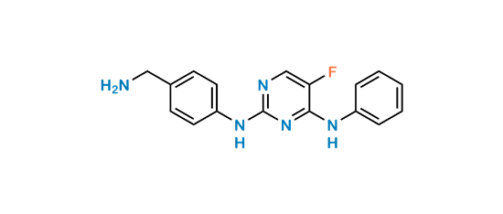 Picture of N2-[4-(Aminomethyl)phenyl]-5-fluoro-N4-phenylpyrimidine-2,4-diamine
