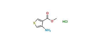 Picture of methyl 4-aminothiophene-3-carboxylate hydrochloride
