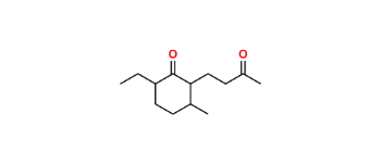 Picture of 2-(3-oxobutyl)-3-methyl-6-ethyl cyclohexanone