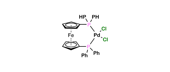 Picture of [1,1'-Bis(diphenylphosphino)ferrocene]dichloropalladium(II)