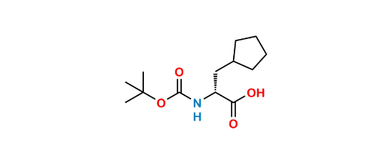 Picture of (2R)-3-cyclopentyl-2-[(2-methylpropan-2-yl)oxycarbonylamino]propanoic acid