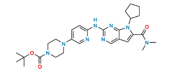 Picture of tert-Butyl 4-(6-((7-cyclopentyl-6-(dimethylcarbamoyl)-7H-pyrrolo[2,3-d]pyrimidin-2-yl)amino)pyridin-3-yl)piperazine-1-carboxylate