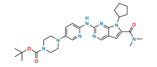 Picture of tert-Butyl 4-(6-((7-cyclopentyl-6-(dimethylcarbamoyl)-7H-pyrrolo[2,3-d]pyrimidin-2-yl)amino)pyridin-3-yl)piperazine-1-carboxylate