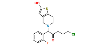 Picture of 5-Chloro-1-(6,7-dihydro-2-hydroxythieno[3,2-c]pyridin-5(4H)-yl)-1-(2-fluorophenyl)-2-pentanone