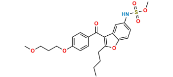 Picture of Dronedarone Methoxy Sulphonamide