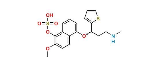 Picture of 5-Hydroxy-6-methoxy duloxetine sulfate Picture of 5-Hydroxy-6-methoxy duloxetine sulfate