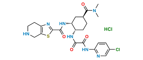 Picture of N-Desmethyl Edoxaban Hydrochloride