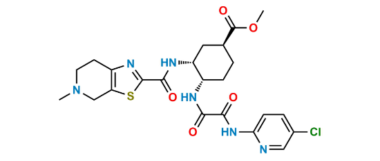 Picture of Edoxaben Cyclohexyl Methyl Ester Impurity