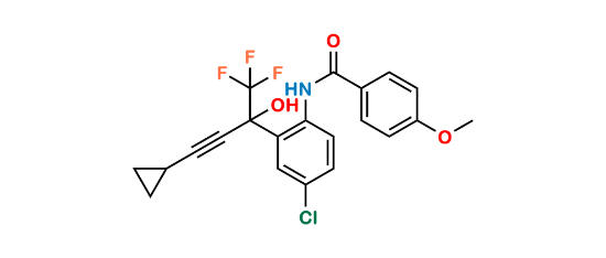Picture of Efavirenz Benzoylaminoalcohol Impurity